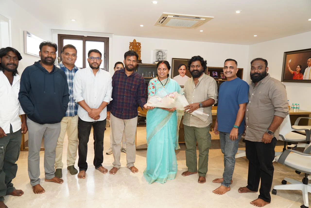 Kalvakuntla Kavitha Appreciates Raju Weds Rambai Movie Unit
