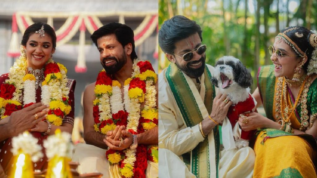 Keerthy Suresh shares a special video on the occasion of her first wedding anniversary