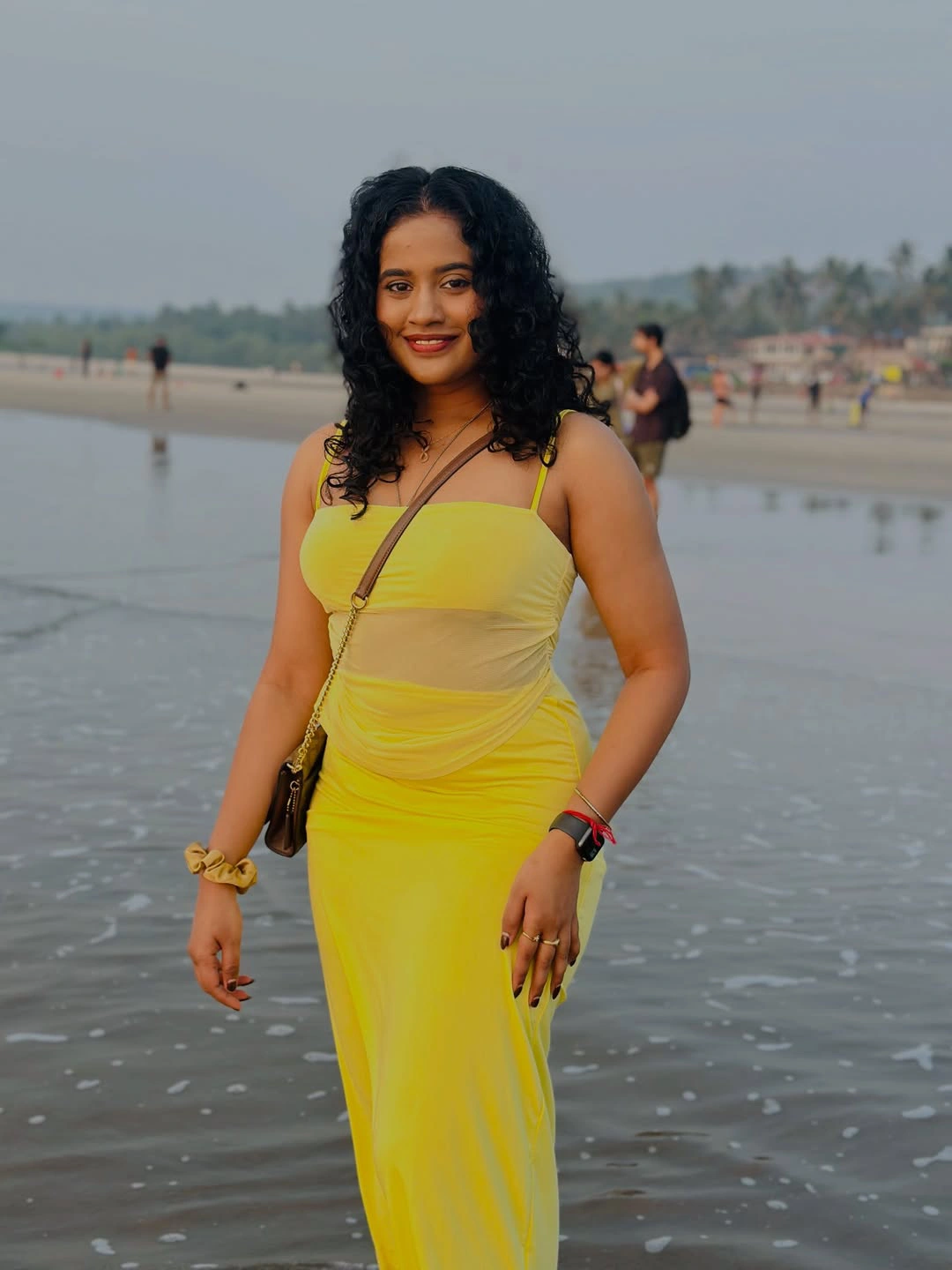 Kirrak Seetha Enjoying Vacation in Goa