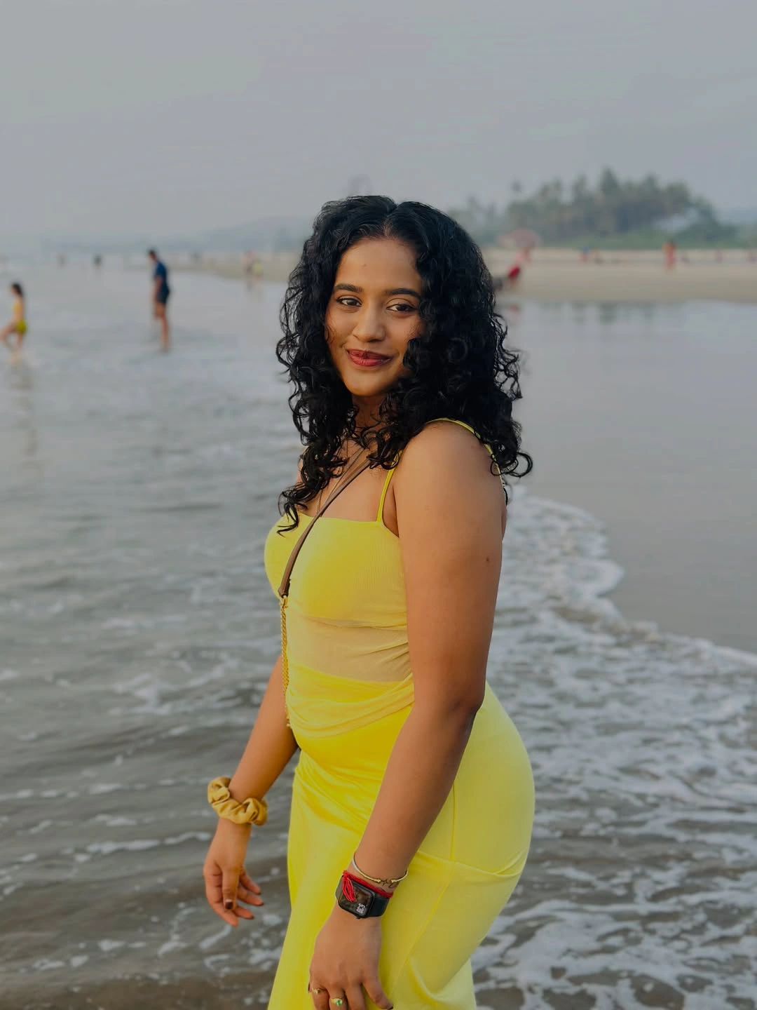 Kirrak Seetha Enjoying Vacation in Goa