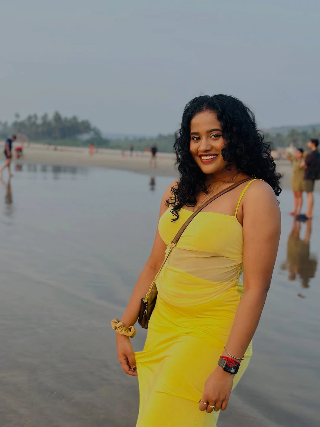 Kirrak Seetha Enjoying Vacation in Goa