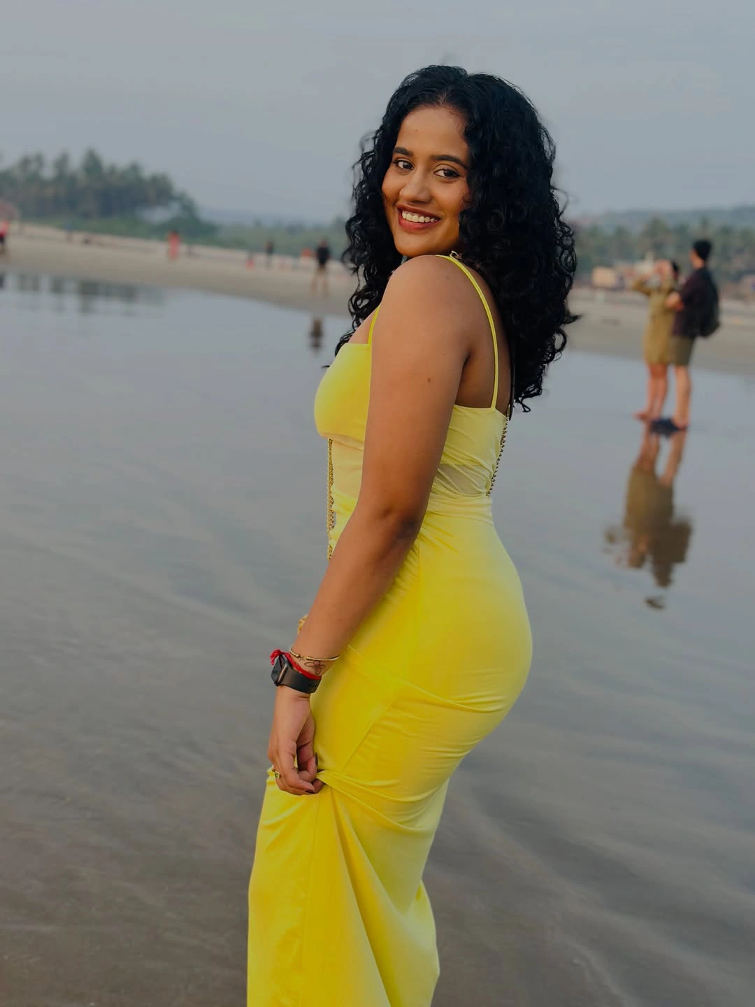 Kirrak Seetha Enjoying Vacation in Goa
