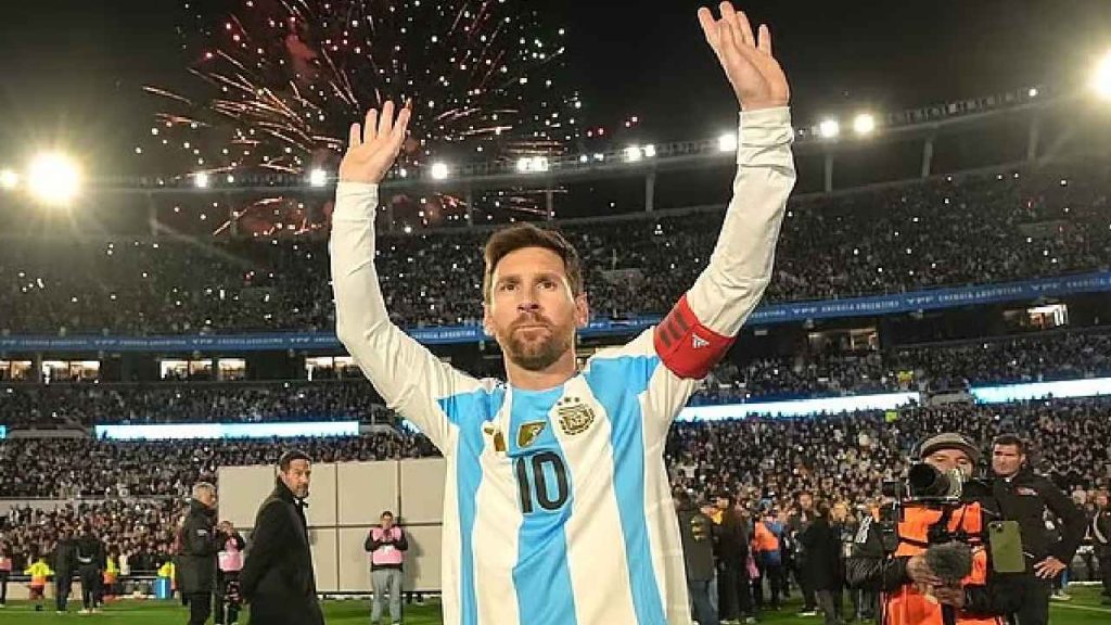 Lionel Messi India Tour