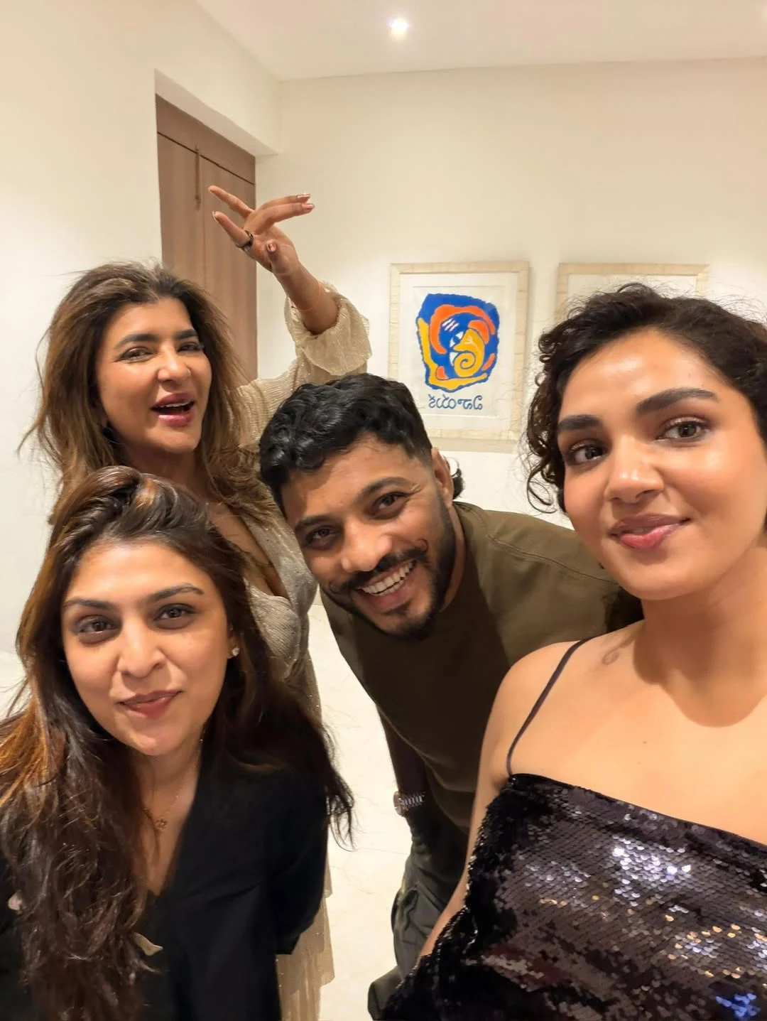 Manchu Lakshmi Christmas Celebrations