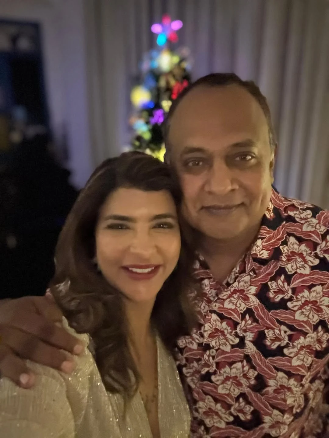 Manchu Lakshmi Christmas Celebrations