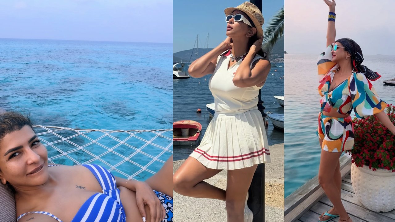 Manchu Lakshmi : మాల్దీవ్స్ లో ఫుల్ గా ఎంజాయ్ చేస్తున్న మంచు లక్ష్మి.. ఫొటోలు వైరల్..