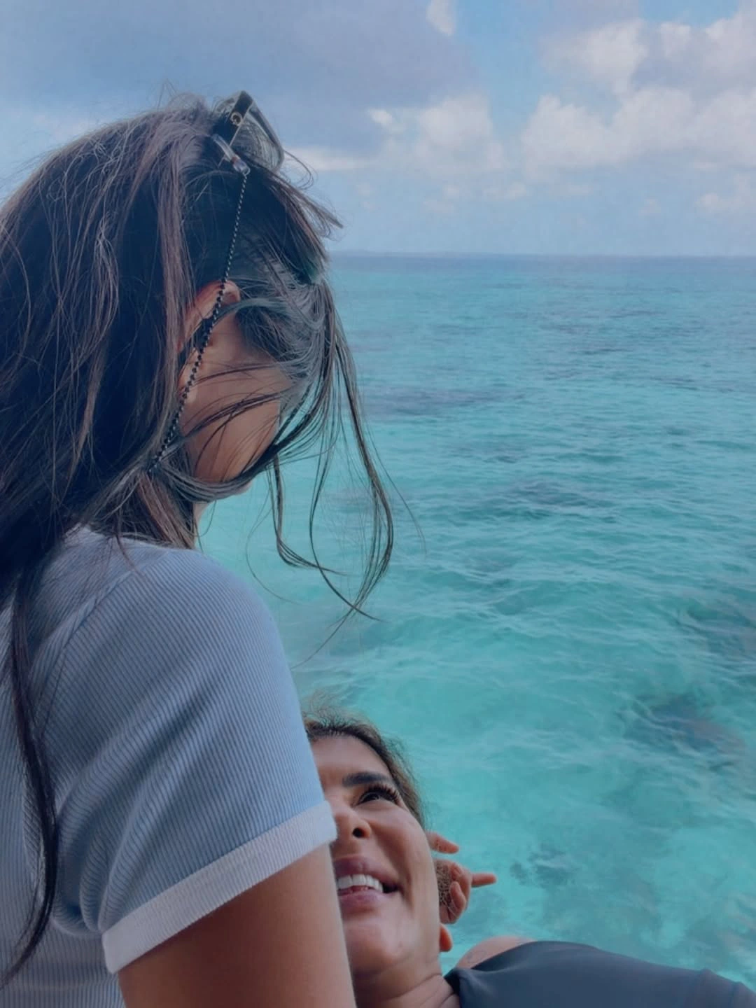 Manchu Lakshmi Enjoying Vacation in Maldives