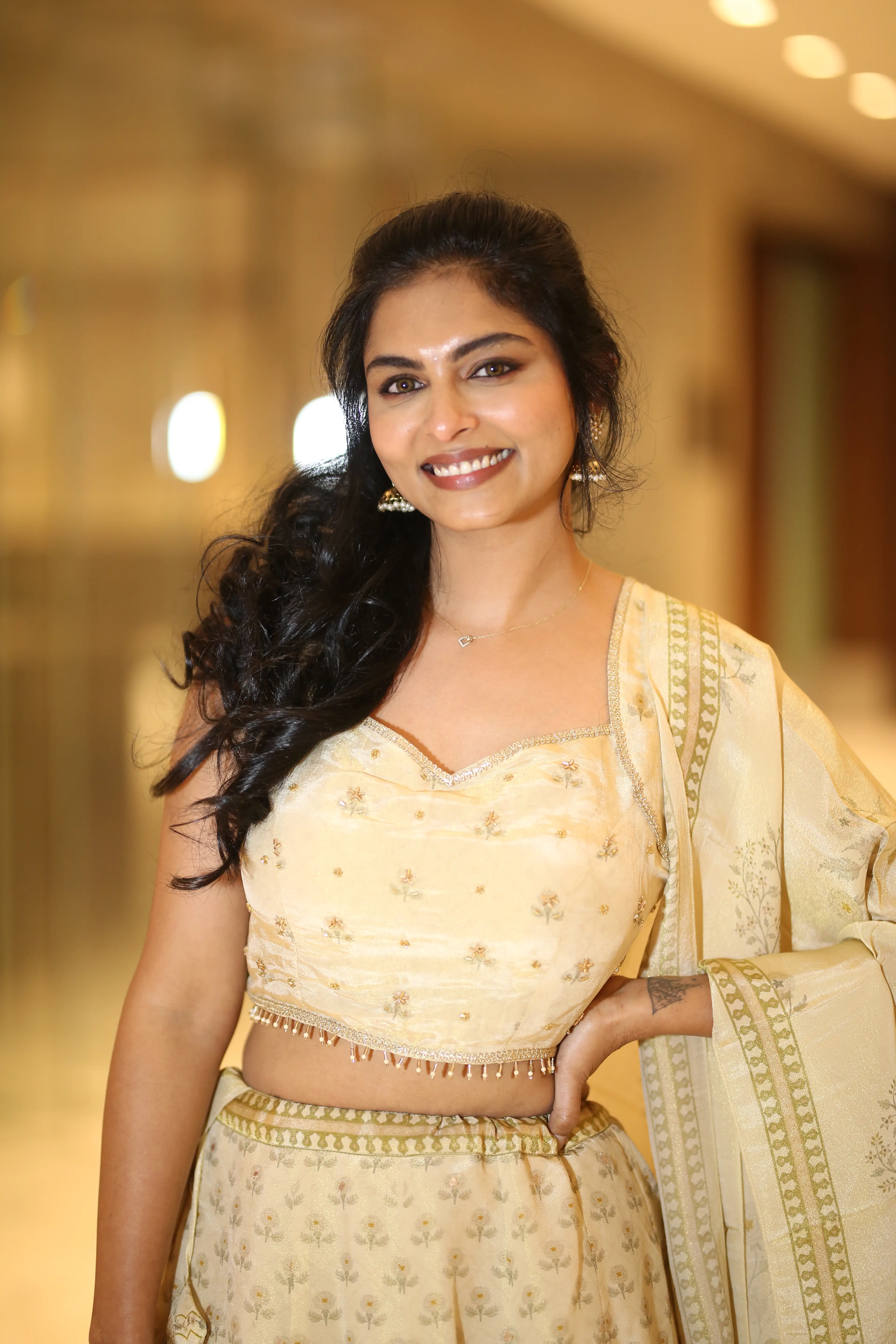 Mounika Reddy at Dandora movie pre-release event. (1)