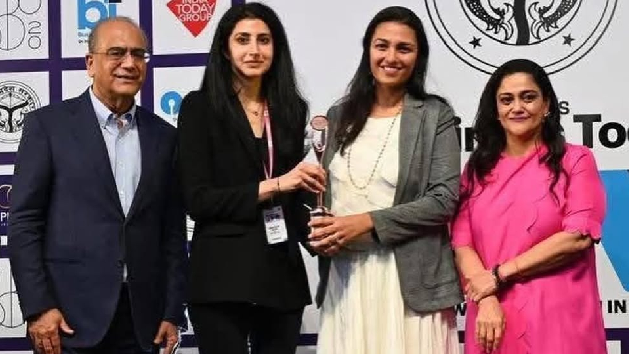 Nara Brahmani received Business Today 'Most Powerful Women in Business' Award.