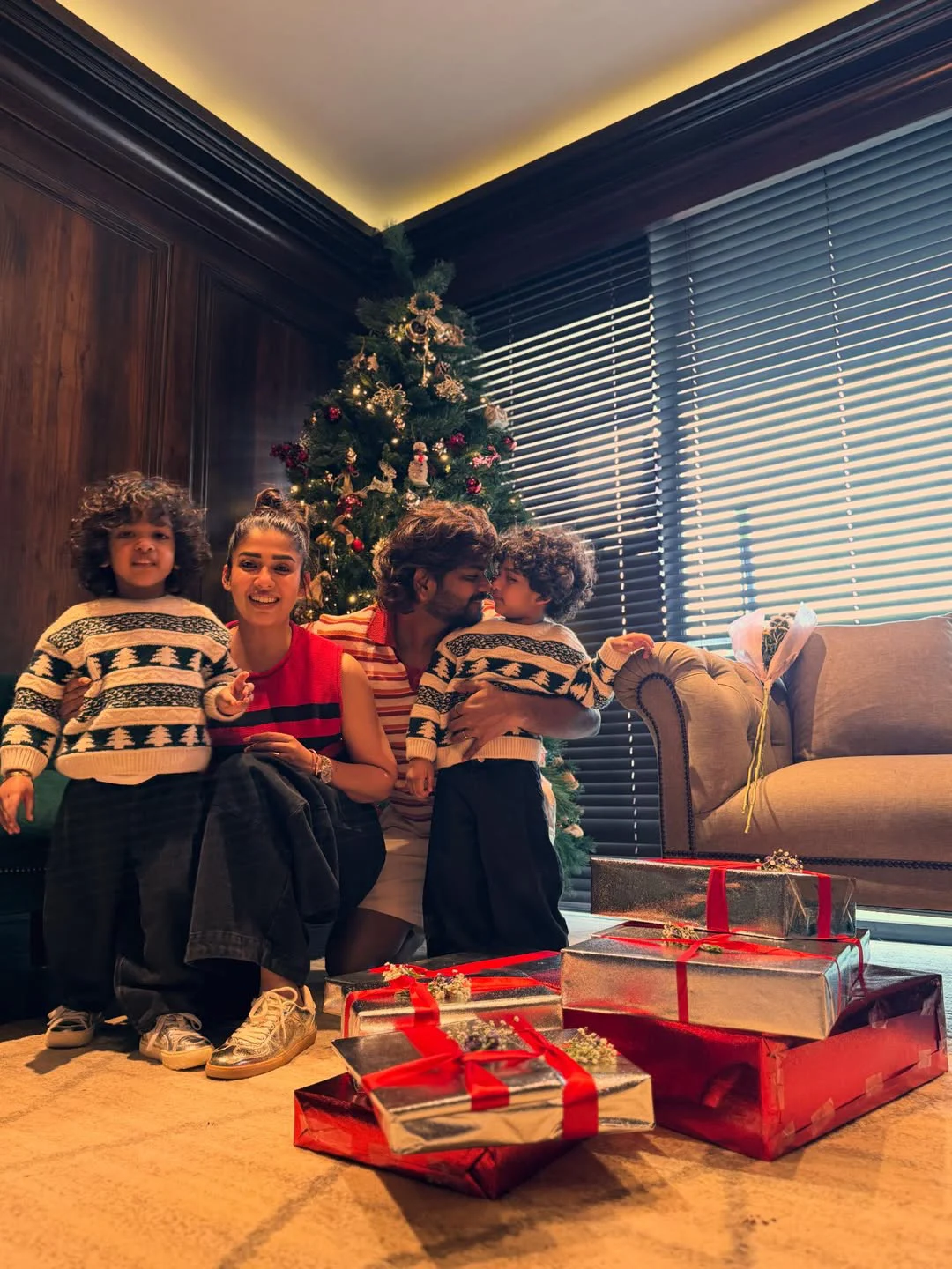 Nayanthara Christmas Celebrations with Family