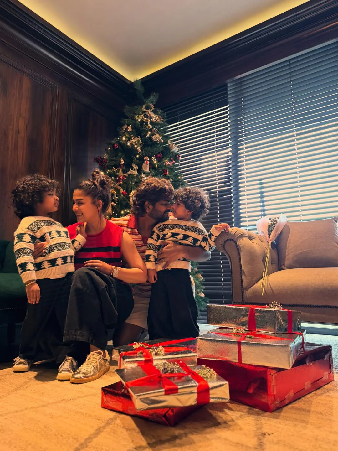 Nayanthara Christmas Celebrations with Family