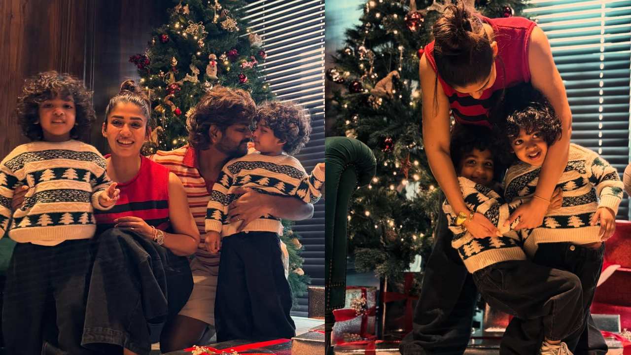 Nayanthara : భర్త, పిల్లలతో కలిసి నయనతార క్రిస్మస్ సెలబ్రేషన్స్.. ఫొటోలు..