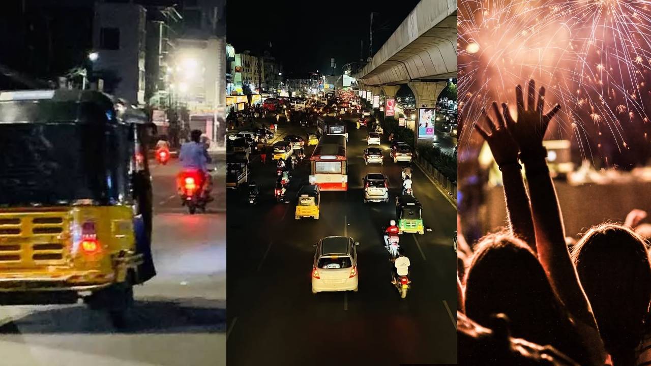 Hyderabad : న్యూఇయర్ వేళ హైదరాబాద్‌లో ట్రాఫిక్ ఆంక్షలు.. ఈ ప్రాంతాల్లోకి వెళ్లొద్దు..