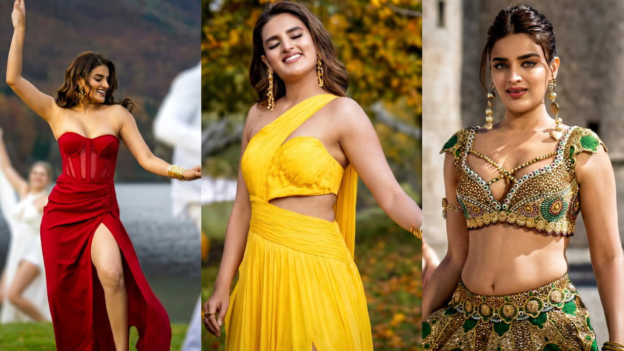 Nidhi Agarwal: సహాన సాంగ్ లో నిధి అగర్వాల్ గ్లామర్ షో.. హాట్ ఫోటోలు