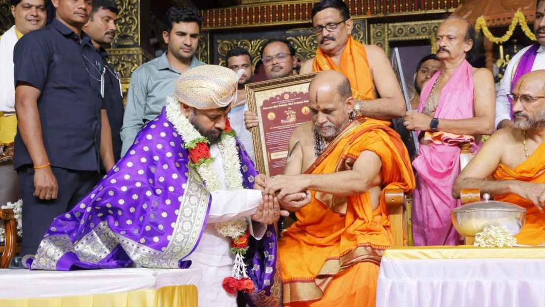 Pawan Kalyan Received Special honour in Karnataka Udupi