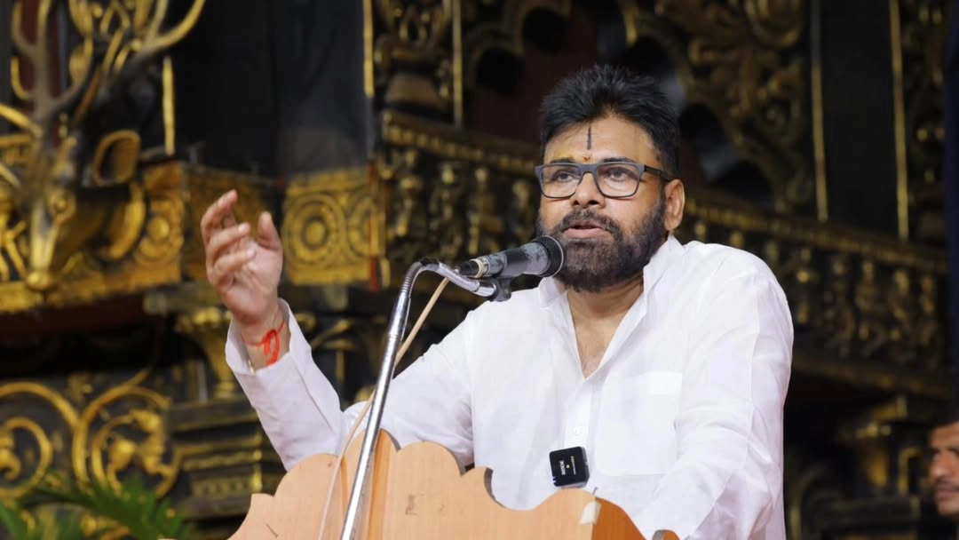 Pawan Kalyan Received Special honour in Karnataka Udupi