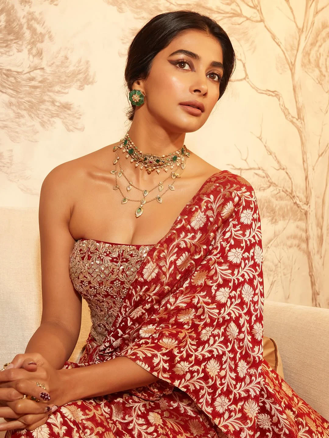 Pooja Hegde Makeover for Jana Nayagan Pre Release Event