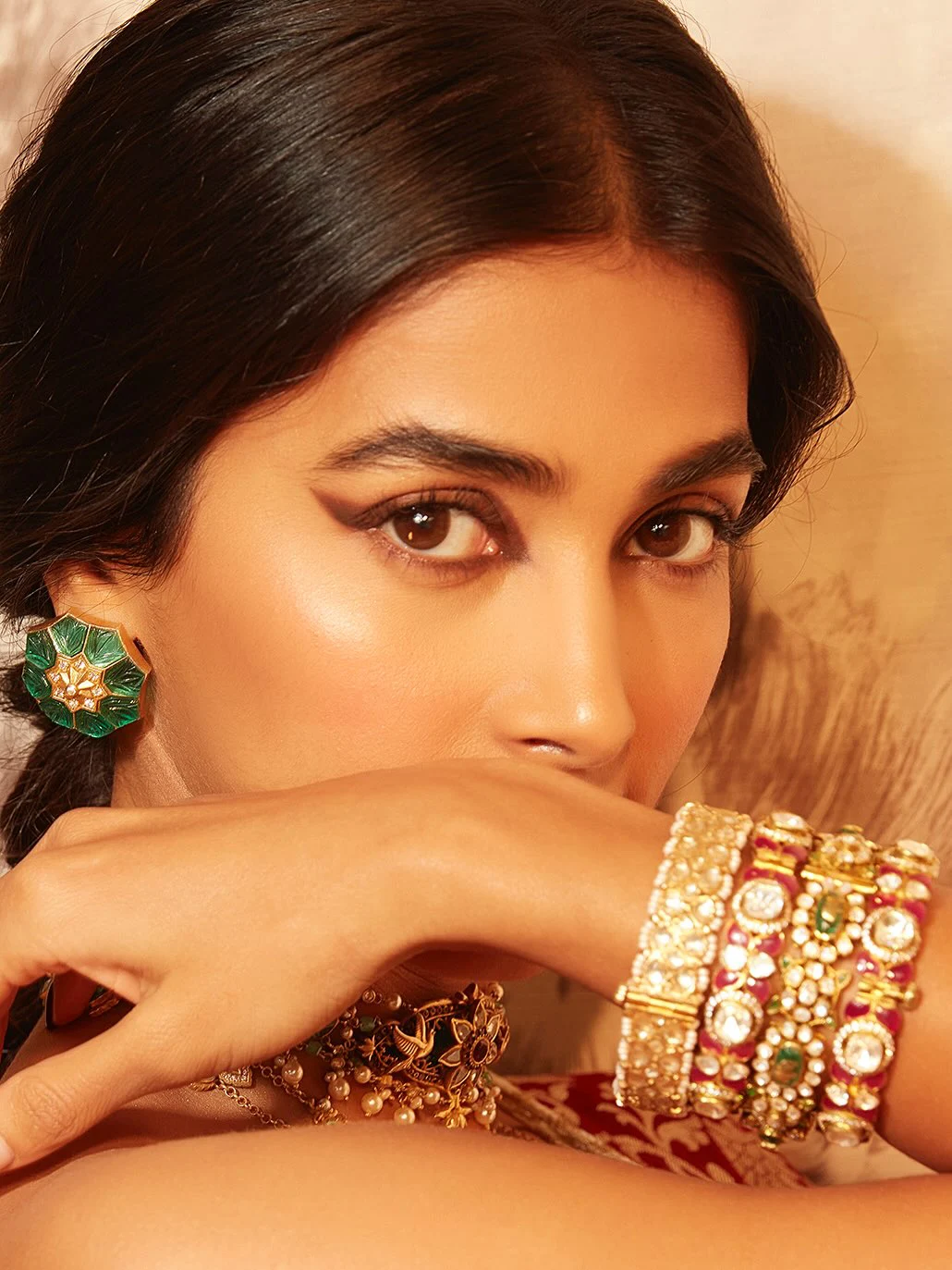 Pooja Hegde Makeover for Jana Nayagan Pre Release Event