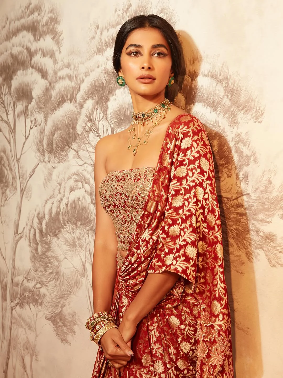 Pooja Hegde Makeover for Jana Nayagan Pre Release Event