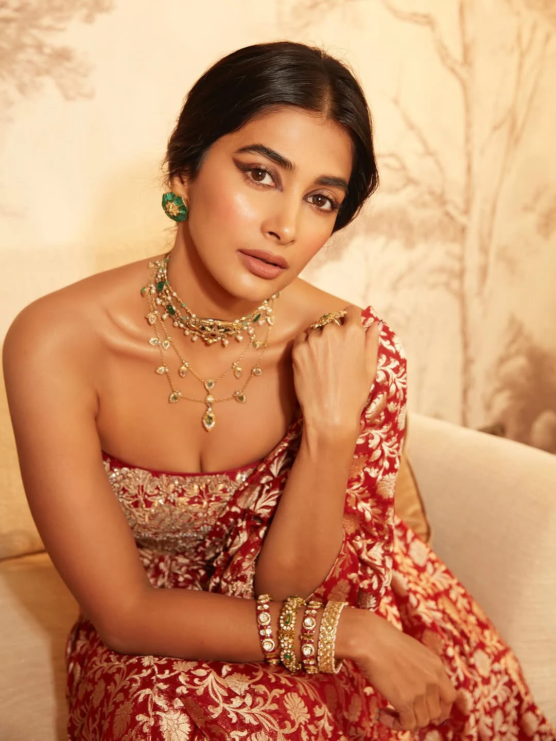 Pooja Hegde Makeover for Jana Nayagan Pre Release Event