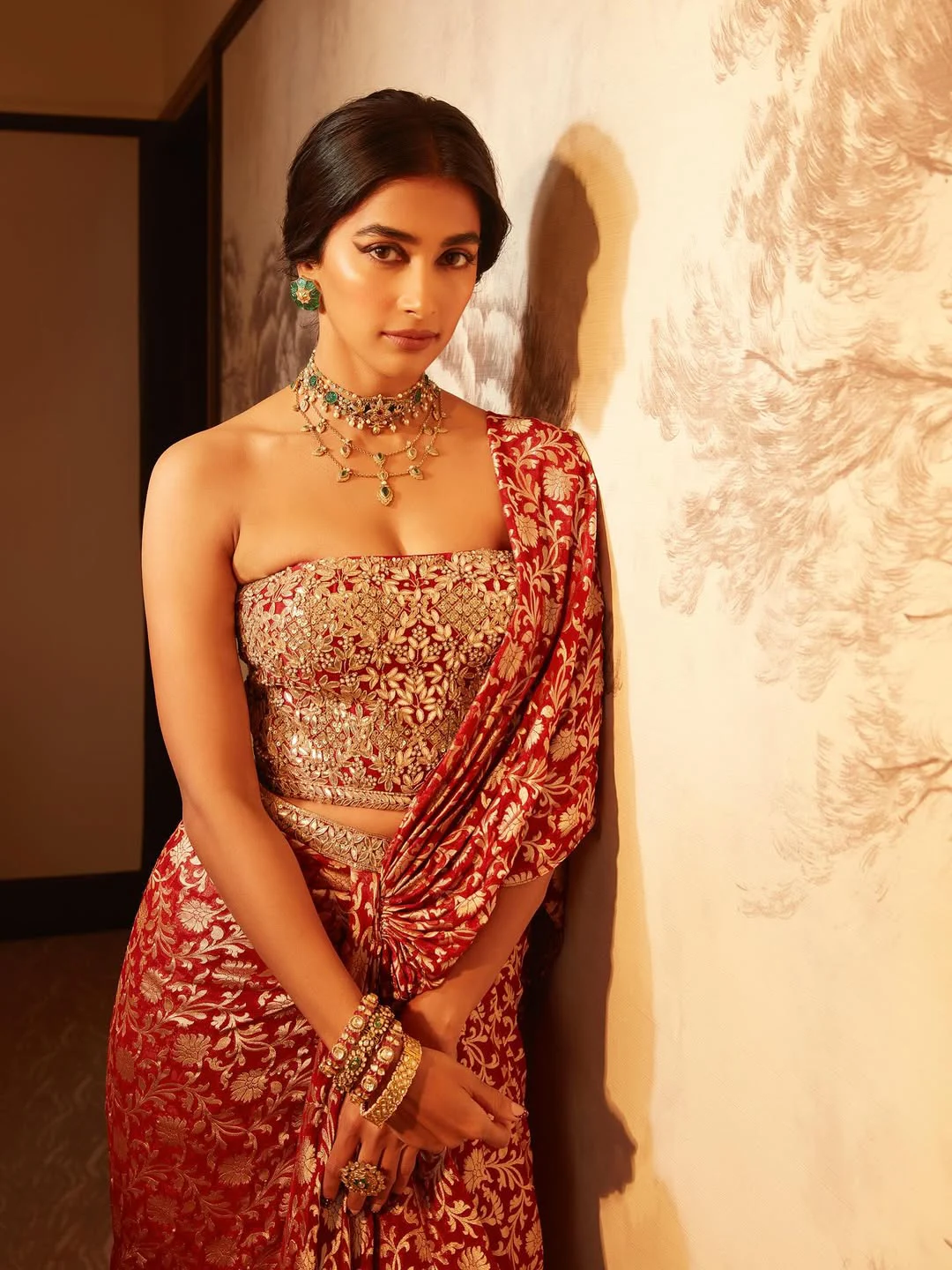 Pooja Hegde Makeover for Jana Nayagan Pre Release Event