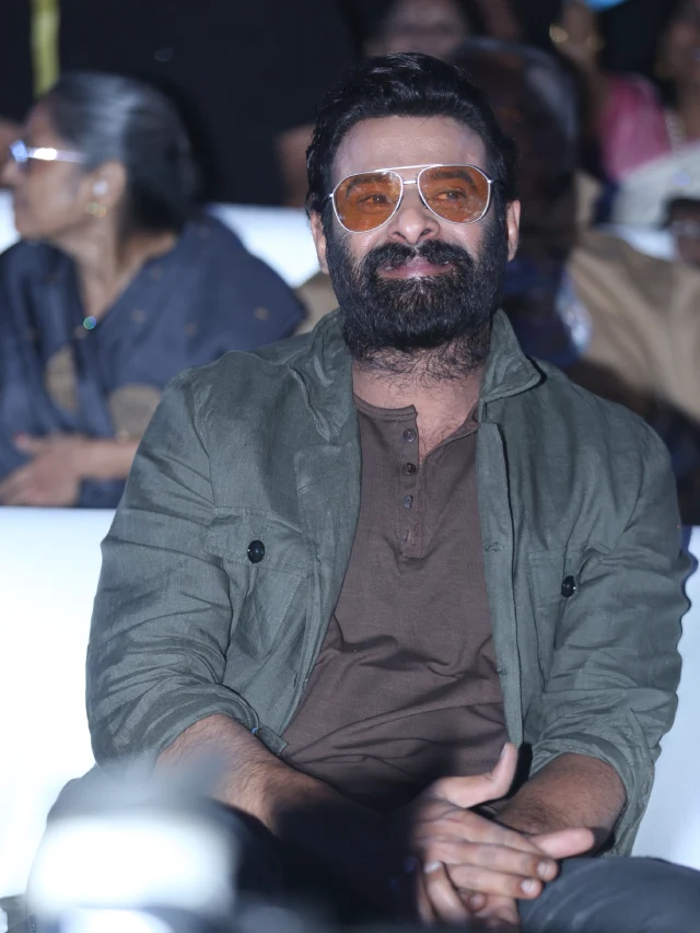 Prabhas Latest Photos from Rajasaab Pre Release Event