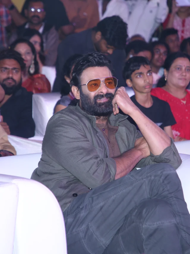 Prabhas Latest Photos from Rajasaab Pre Release Event