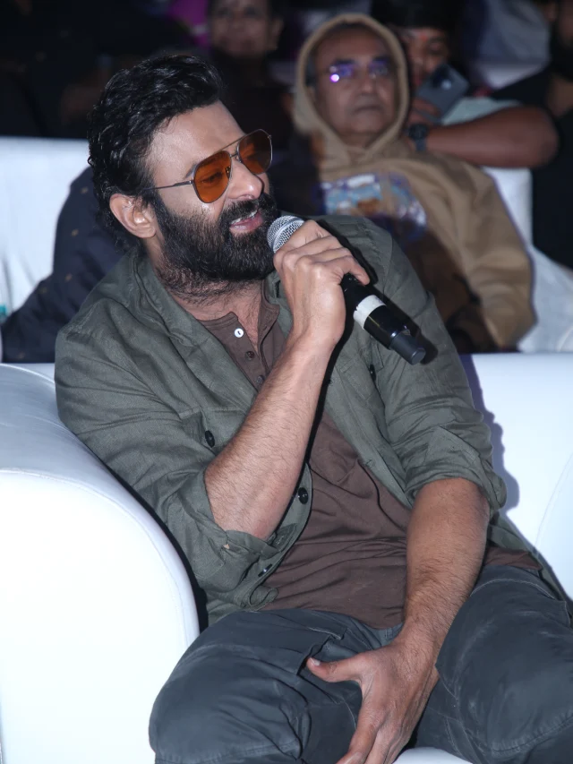 Prabhas Latest Photos from Rajasaab Pre Release Event