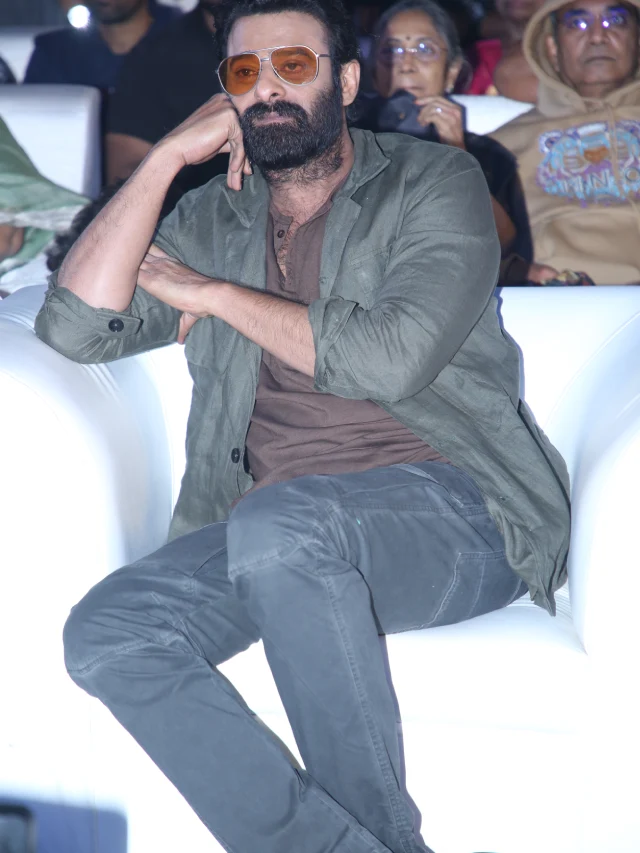 Prabhas Latest Photos from Rajasaab Pre Release Event