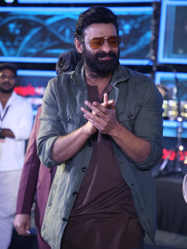 Prabhas Latest Photos from Rajasaab Pre Release Event