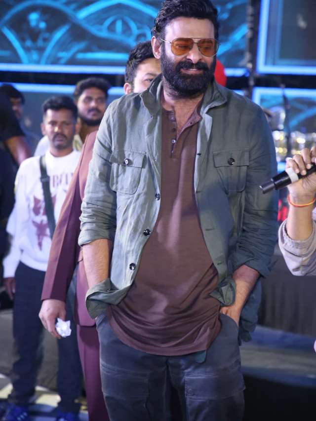 Prabhas Latest Photos from Rajasaab Pre Release Event