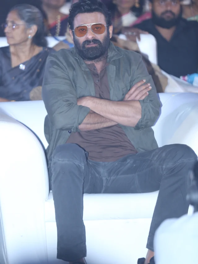 Prabhas Latest Photos from Rajasaab Pre Release Event
