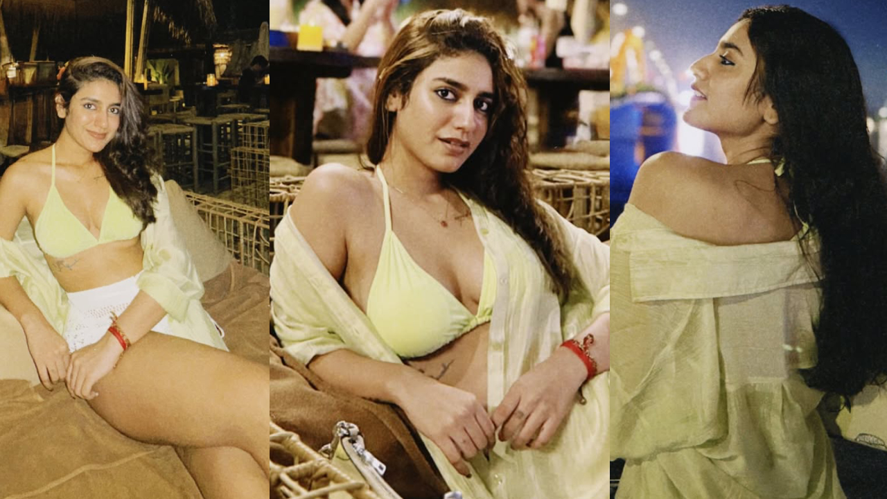 Priya Prakash Varrier: గ్లామర్ హద్దులు చెరిపేసిన ప్రియా ప్రకాష్.. హాట్ ఫోటోలు