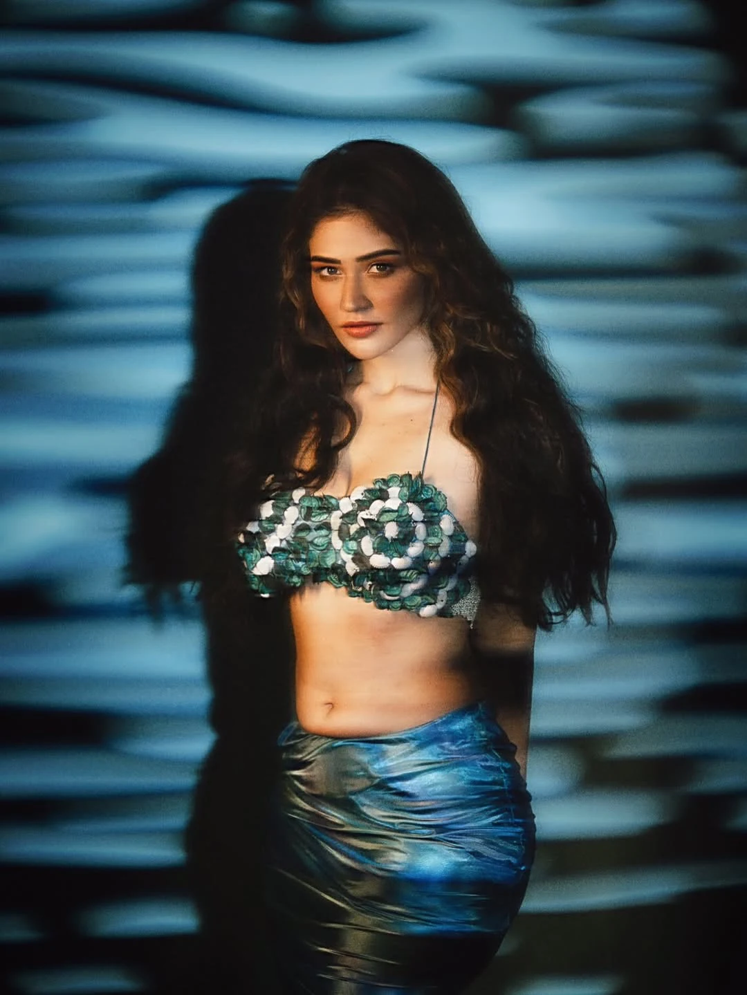 Priyanka Jawalkar Sizzling Poses like Mermaid