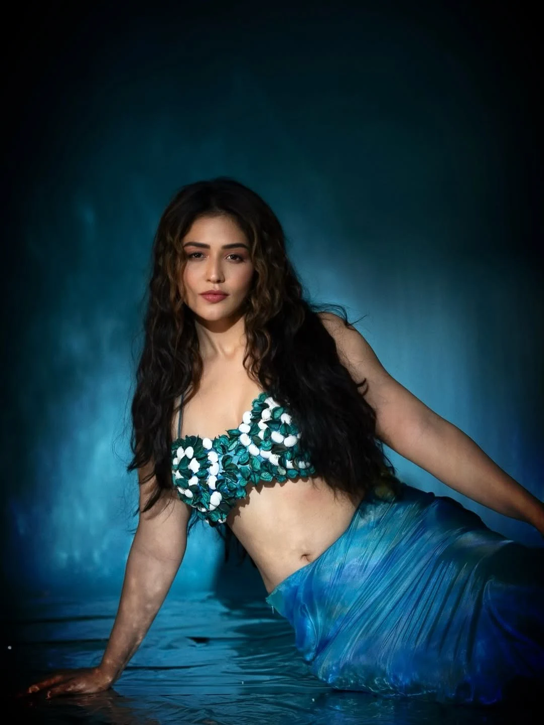 Priyanka Jawalkar Sizzling Poses like Mermaid