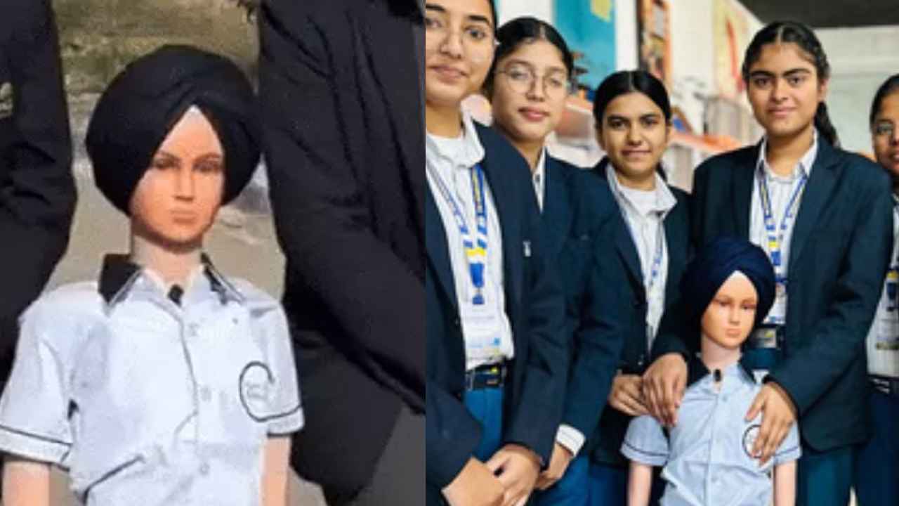 Punjabi AI Robot: వావ్.. మాట్లాడగలదు, బాంబులను నిర్వీర్యం చేయగలదు.. జస్ట్ 20వేలతో ఏఐ రోబో తయారు చేసిన స్కూల్ విద్యార్థులు..
