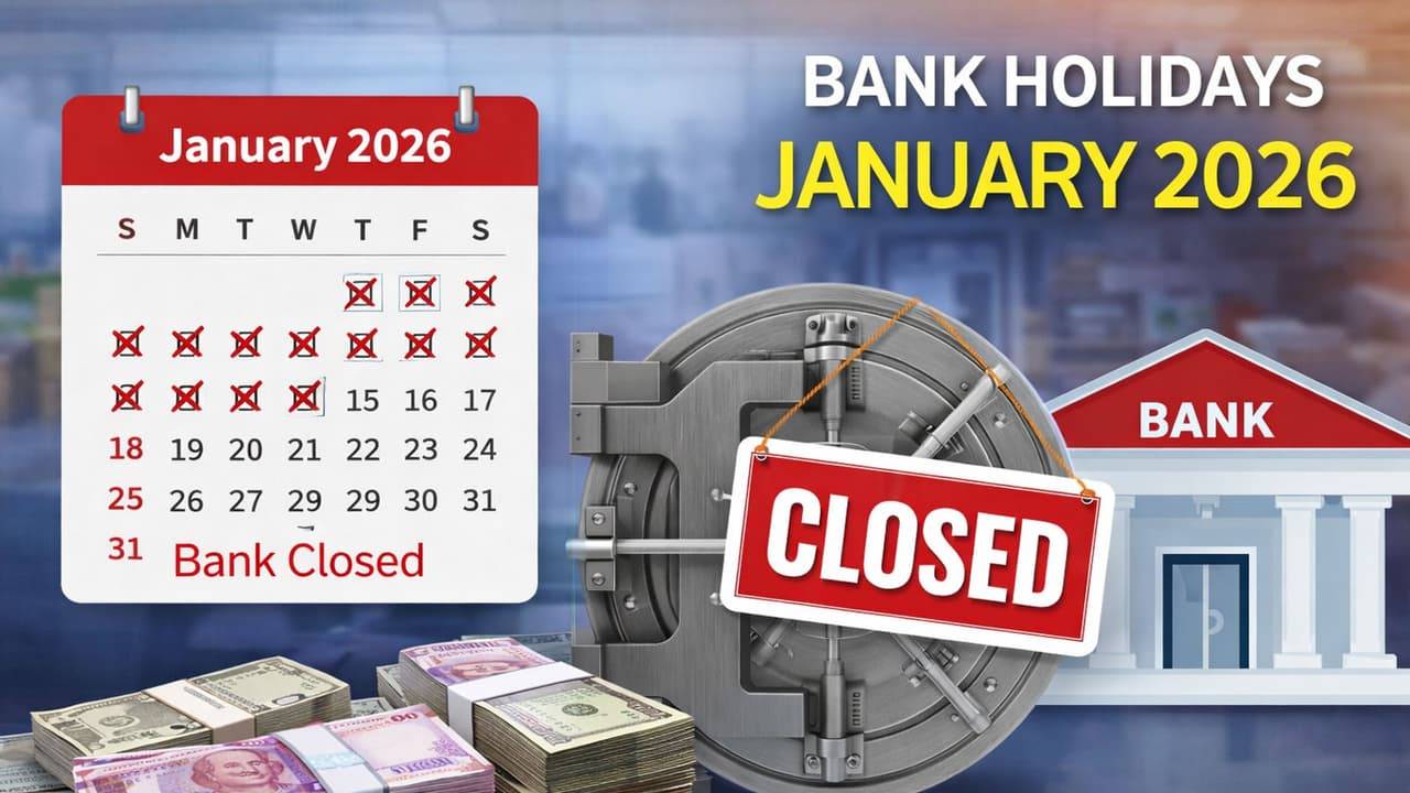 RBI Bank Holiday 2026 : మీకు బ్యాంకులో పని ఉందా? వచ్చే జనవరిలో బ్యాంకులకు 16 రోజులు సెలవులు.. ఫుల్ లిస్టు ఇదిగో