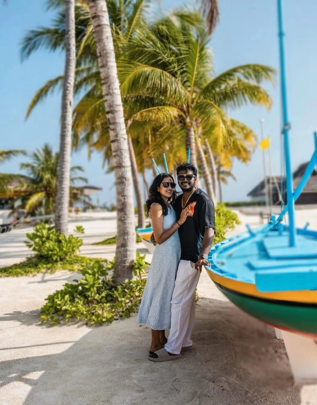 Rahul Sipligunj Harinya Reddy Honeymoon Photos