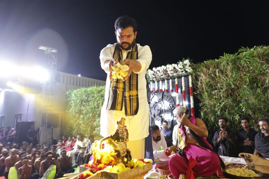 Ram Mohan Naidu Kinjarapu Performa Ayyappa Swami Padi Pooja