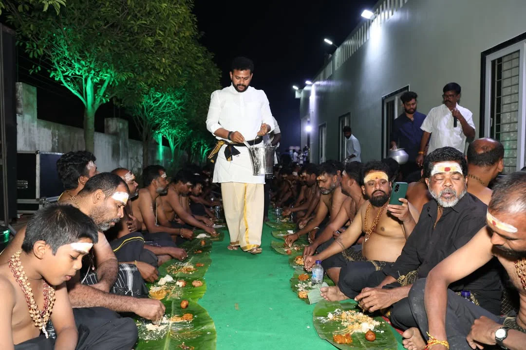 Ram Mohan Naidu Kinjarapu Performa Ayyappa Swami Padi Pooja