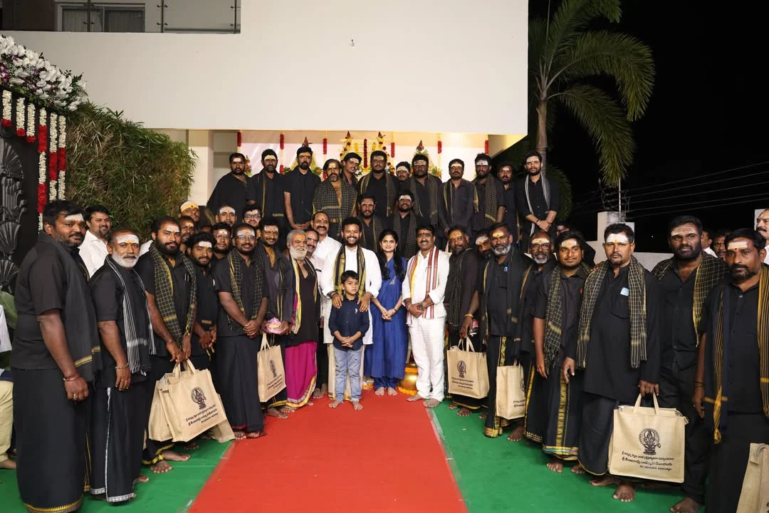 Ram Mohan Naidu Kinjarapu Performa Ayyappa Swami Padi Pooja