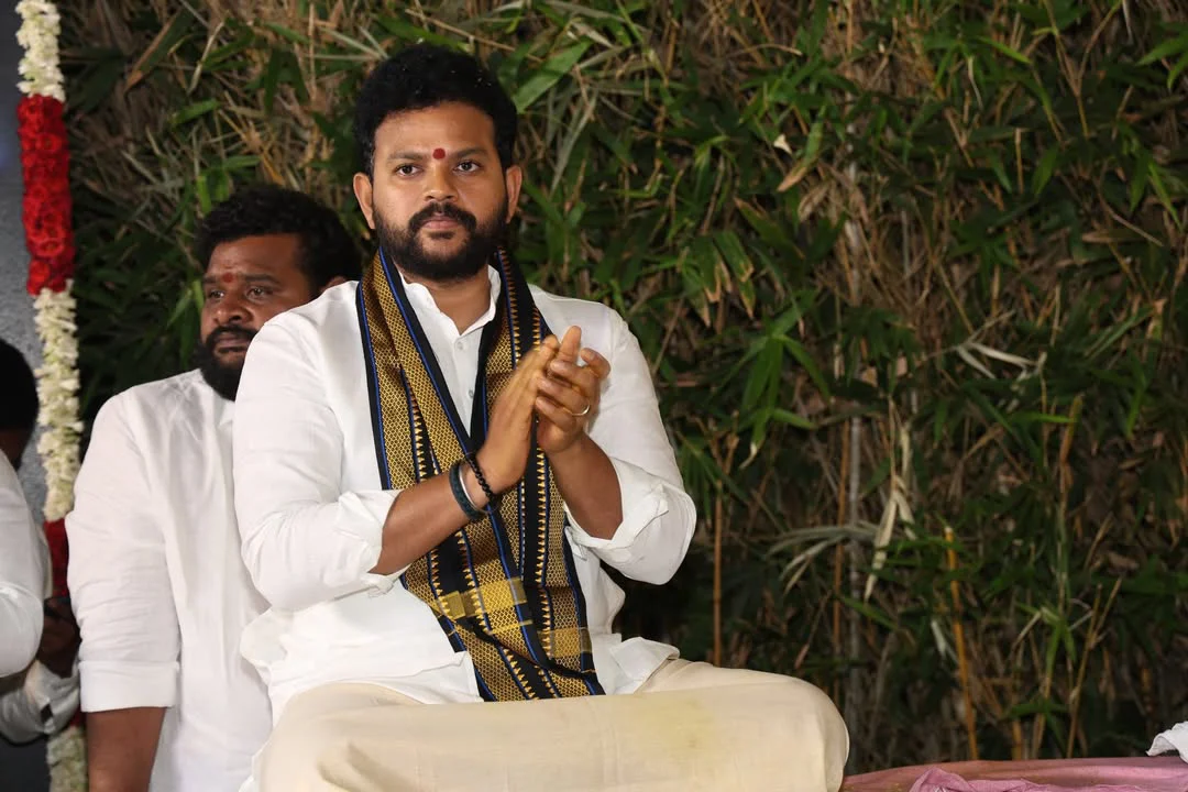 Ram Mohan Naidu Kinjarapu Performa Ayyappa Swami Padi Pooja