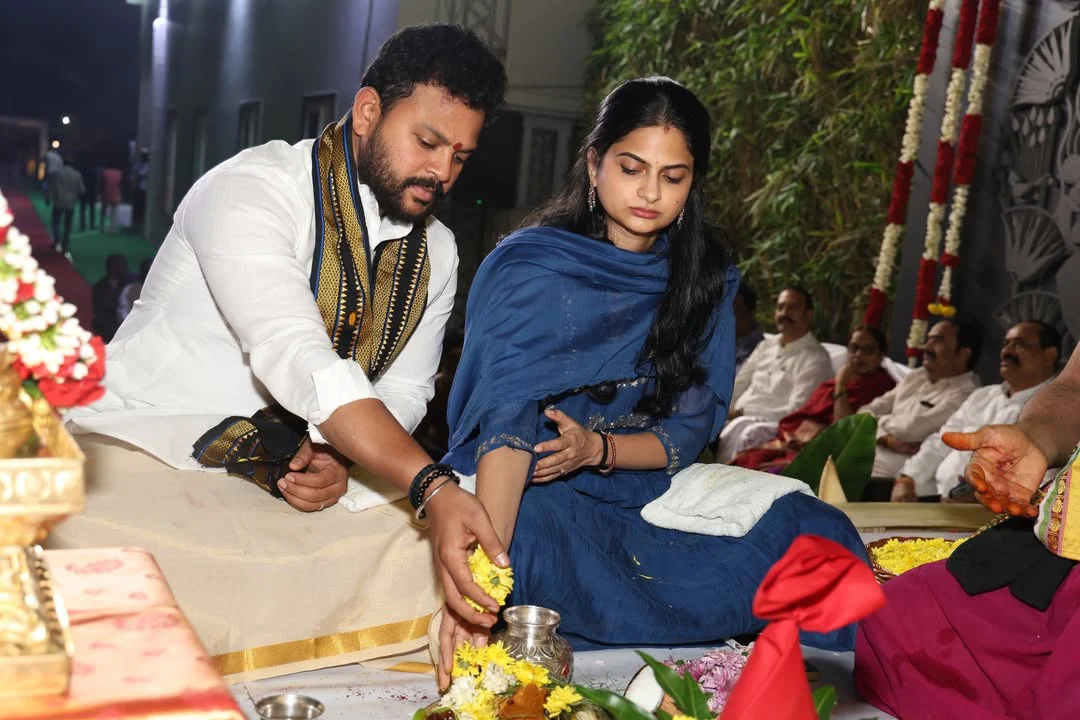 Ram Mohan Naidu Kinjarapu Performa Ayyappa Swami Padi Pooja