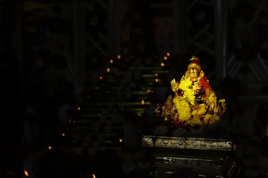 Ram Mohan Naidu Kinjarapu Performa Ayyappa Swami Padi Pooja