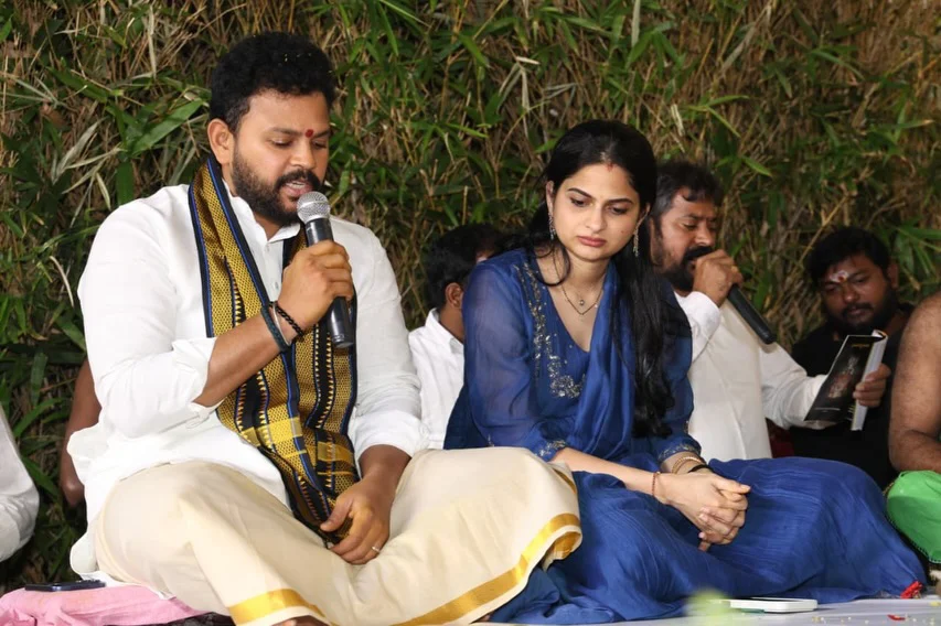 Ram Mohan Naidu Kinjarapu Performa Ayyappa Swami Padi Pooja