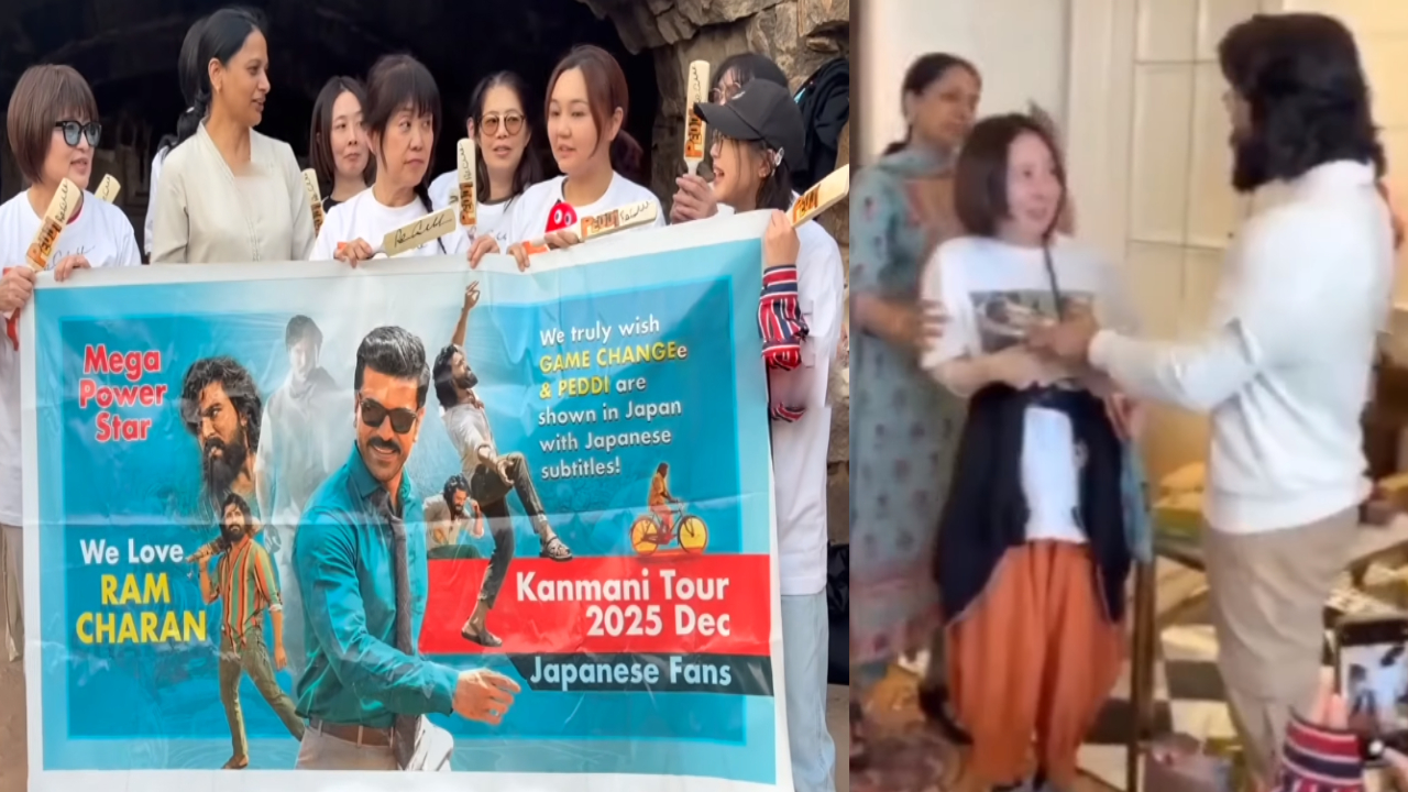 Ram Charan: దేవుడా.. ఇదేం అభిమానం.. రామ్ చరణ్ ను చూడటానికి జపాన్ నుంచి వచ్చేశారు..