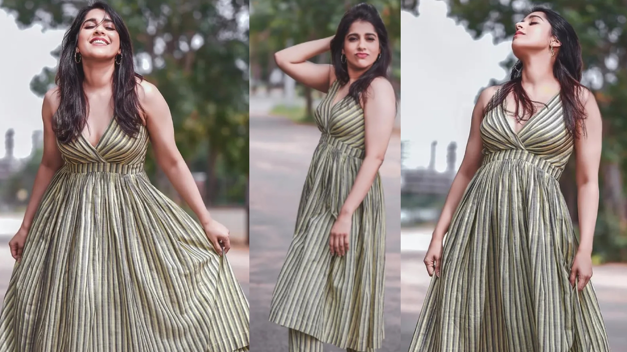 Rashmi Gautam: లాంగ్ స్కర్ట్ లో కెమెరాకు పోజులు ఇచ్చిన రష్మి.. క్యూట్ ఫోటోలు