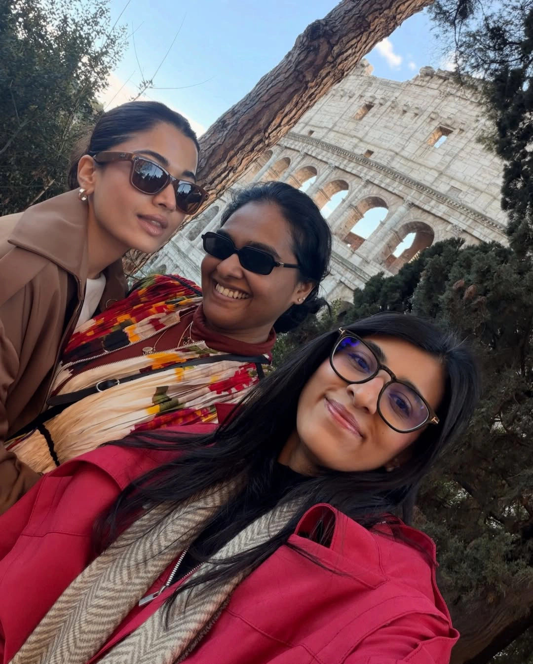 Rashmika Mandanna Vacation to Rome with Anand Deverakonda