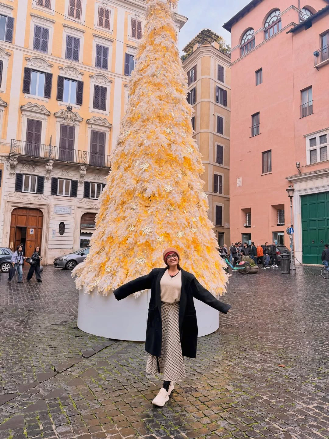 Rashmika Mandanna Vacation to Rome with Anand Deverakonda