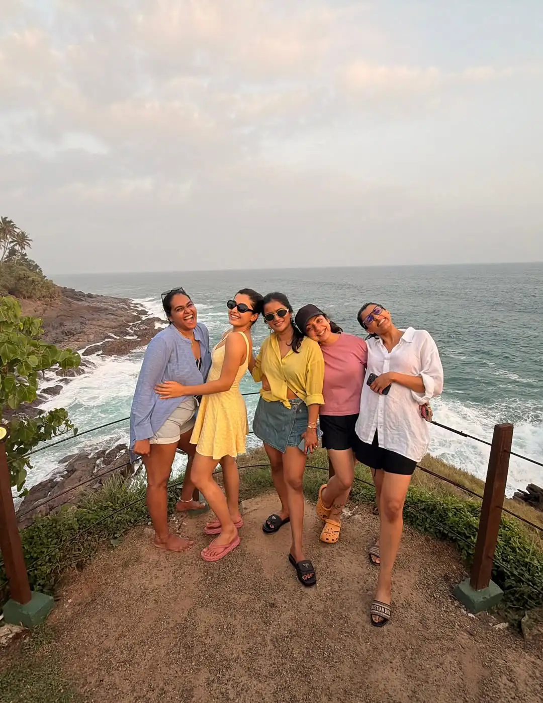 Rashmika Mandanna Enjoying Vacation in Sri Lanka with Friends